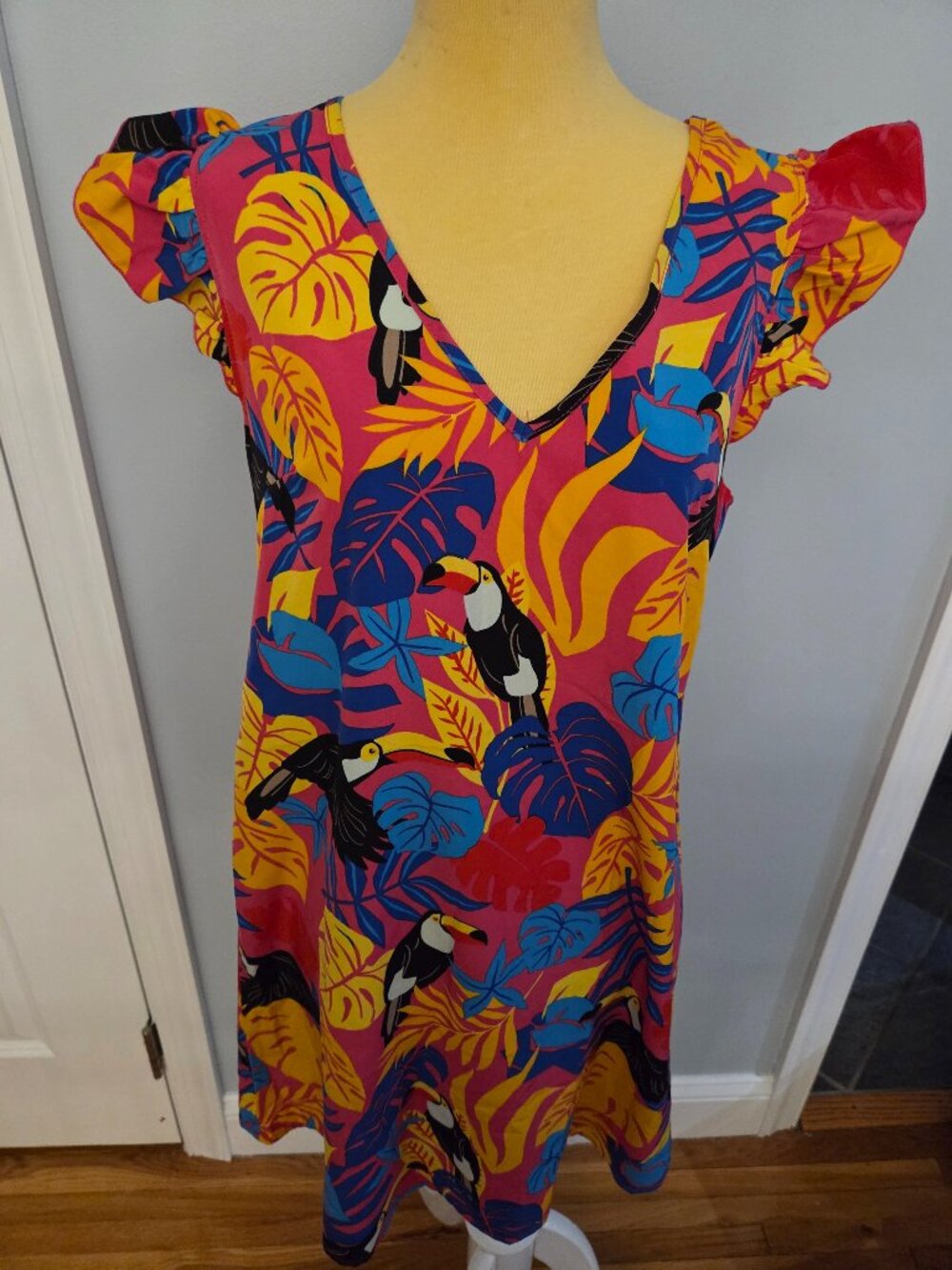 SHEIN Rainforest Design Dress